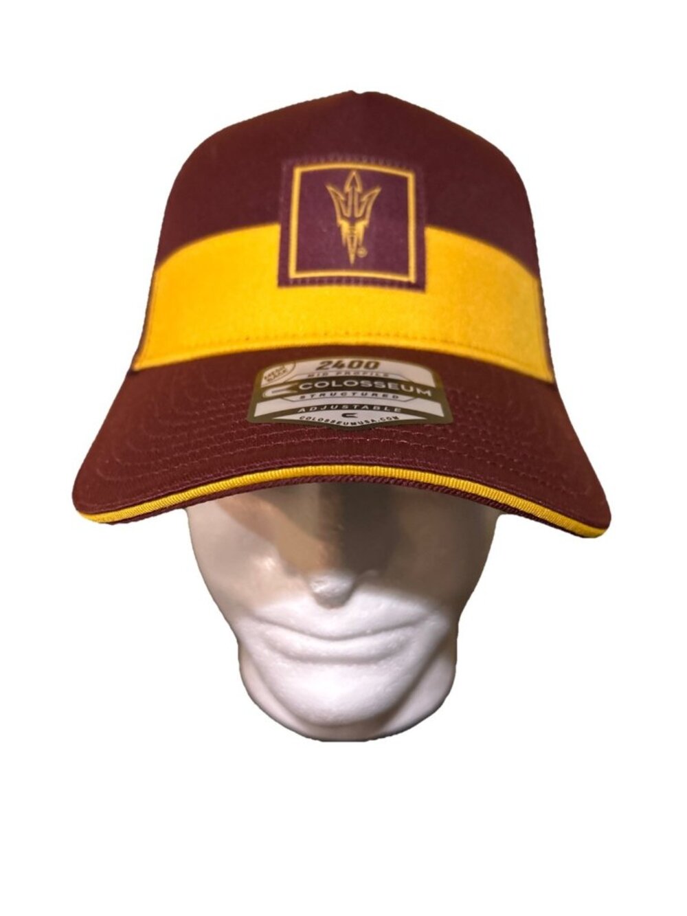 NEW Arizona State ASU Sun Devils Colosseum Snapback Trucker Cap Hat